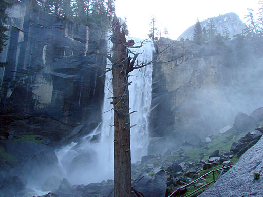 17 - Mist Trail by Vernal Falls