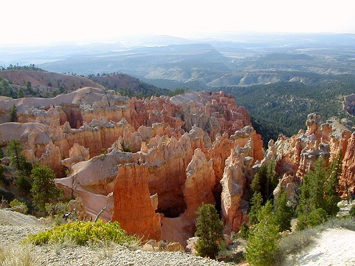 29 - Bryce NP - I hiked the Under-the-Rim Trail from Bryce Point