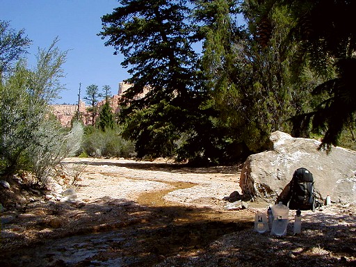 31 - Getting water at Yellow Creek