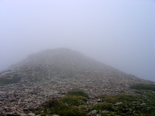 12 - West Spanish Peak, too foggy to climb