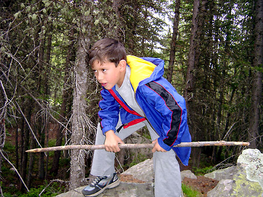 14 - Boy with spear