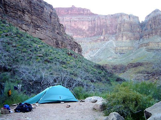 30 - Campsite at Boucher Creek