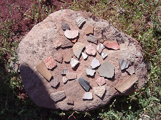 3i - Pieces of ancient pottery