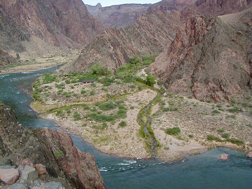 85 - View of the Bright Angel Campground