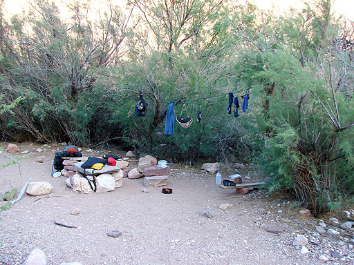 06 - My Tanner Beach campsite