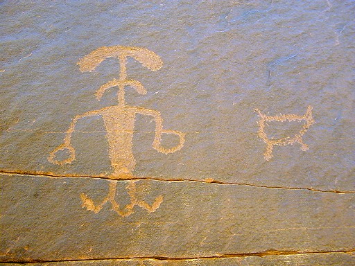 36 - Ancient Anasazi rock art