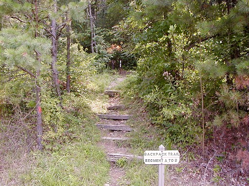 00 - Start of the Shawnee Backpack Trail