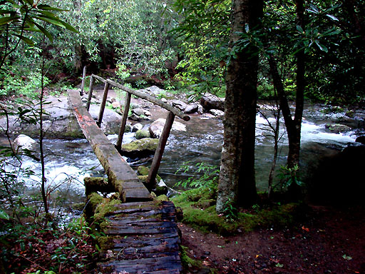 55 - Many difficult fords of Forney Creek