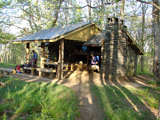 66 - Busy Derrick Knob shelter