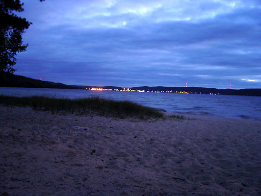 35 - Munising City Lights