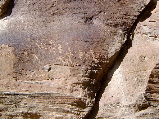 28 - Ancient Anasazi rock art