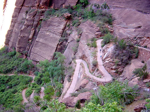 13 - West Rim switchbacks